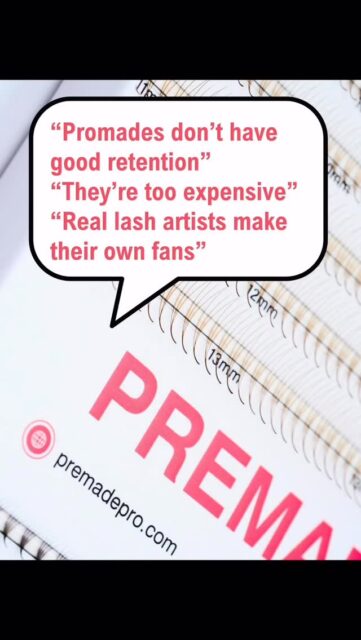 “Promades are for beginners, not professionals”
We’ve all heard these, right? 👀
But here’s the truth - Promades have evolved way beyond those outdated opinions
Today’s Promade Fans are soft, balanced, and built for perfect retention.
They don’t replace skill, they enhance it. 
Promades aren’t a shortcut — they’re a smarter, more efficient tool for modern lash artists who care about quality and results.
💕Real artistry is about results, not how your fans are made. ✨
👉 Try our latest Laser Promades and see why more lash artists are switching every day
_______________________________________
𝗣𝗿𝗲𝗺𝗮𝗱𝗲 𝗣𝗿𝗼𝗳𝗲𝘀𝘀𝗶𝗼𝗻𝗮𝗹 - 𝗹𝗮𝘀𝗵 𝗺𝗮𝗻𝘂𝗳𝗮𝗰𝘁𝘂𝗿𝗲𝗿 𝗶𝗻 𝗩𝗶𝗲𝘁𝗻𝗮𝗺
𝑻𝑨𝑲𝑰𝑵𝑮 𝒀𝑶𝑼𝑹 𝑩𝑹𝑨𝑵𝑫 𝑻𝑶 𝑻𝑯𝑬 𝑵𝑬𝑿𝑻 𝑳𝑬𝑽𝑬𝑳
𝗪𝗵𝗮𝘁𝘀𝗔𝗽𝗽: +84 96 607 2813
#premadefans #promadefans #LashFactory #LashExtensions #LashSupplier #lashtechsupplies #lashsupply #lashsupplies #lashwholesale #lashmanufacturer #lashextensionsupplies #lashdistributor #lashvendorswholesale #lashtips #laserpremadefans #laserpromadefans #laserlashes #gluefreefans
#PremadePro #megavolume #volumelashes #LashArtistApproved #LashInnovation #LashCommunity
