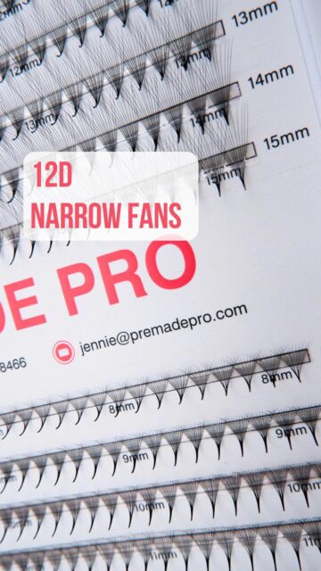 💎 12D Narrow Fans for instant Mega Volume
Perfectly sharp bases and an narrow spread design help you create bold, fluffy sets in 15 minutes

👉 DM us for samples & wholesale pricing.
_______________________________________
𝗣𝗿𝗲𝗺𝗮𝗱𝗲 𝗣𝗿𝗼𝗳𝗲𝘀𝘀𝗶𝗼𝗻𝗮𝗹 - 𝗹𝗮𝘀𝗵 𝗺𝗮𝗻𝘂𝗳𝗮𝗰𝘁𝘂𝗿𝗲𝗿 𝗶𝗻 𝗩𝗶𝗲𝘁𝗻𝗮𝗺
𝑻𝑨𝑲𝑰𝑵𝑮 𝒀𝑶𝑼𝑹 𝑩𝑹𝑨𝑵𝑫 𝑻𝑶 𝑻𝑯𝑬 𝑵𝑬𝑿𝑻 𝑳𝑬𝑽𝑬𝑳
𝗪𝗵𝗮𝘁𝘀𝗔𝗽𝗽: +84 96 607 2813
#premadefans #promadefans #Lashầhctory